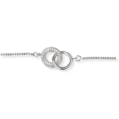 Sparv Soirée Sparkling silverfärgat armband 2270201 Sparv Soirée Sparkling silverfärgat armband 2270201