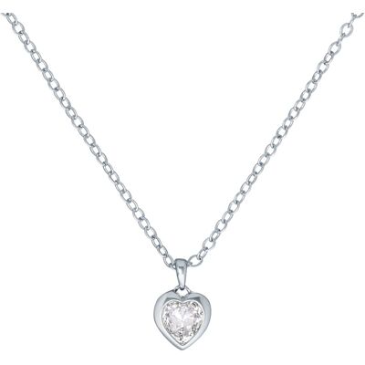 Ted Baker Hannela silverfärgad hjärthalsband 06-TBJ1681-01-02 Ted Baker Hannela silverfärgad hjärthalsband 06-TBJ1681-01-02