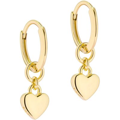 Ted Baker Harrye guldfärgad hjärthoops 06-TBJ2578-02-03 Ted Baker Harrye guldfärgad hjärthoops 06-TBJ2578-02-03