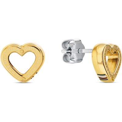 Tommy Hilfiger Toggle Heart örhängen 2780972 Tommy Hilfiger Toggle Heart örhängen 2780972