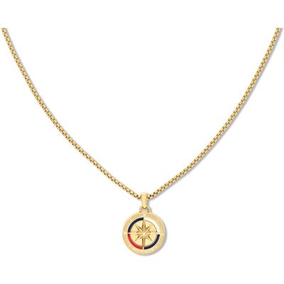 Tommy Hilfiger Compass halsband guldpläterat 2790721 Tommy Hilfiger Compass halsband guldpläterat 2790721