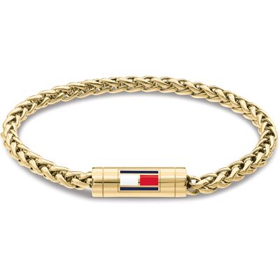 Tommy Hilfiger Adjustable Barrel armband guldpläterat 2790744 Tommy Hilfiger Adjustable Barrel armband guldpläterat 2790744