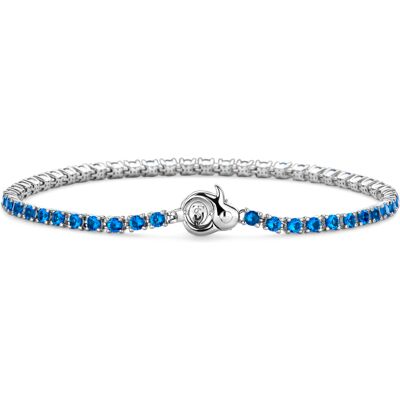 TI SENTO silver tennis armband 2995DB TI SENTO silver tennis armband 2995DB