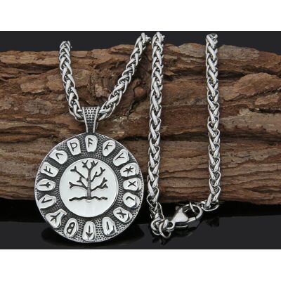 Varia Design Yggdrasil Futhark halsband Varia Design Yggdrasil Futhark halsband