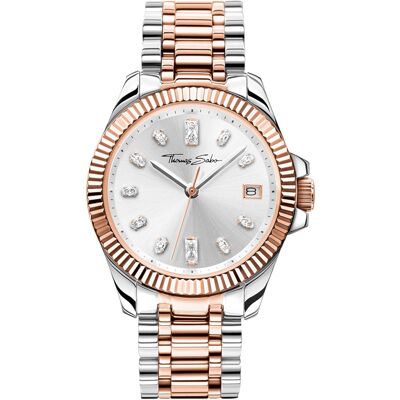 Thomas Sabo två färgad rose guld silver WA0371-277-201-33 MM Thomas Sabo två färgad rose guld silver WA0371-277-201-33 MM