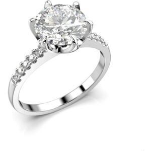 Festive Julianna krona diamantring 2,10 ct vitguld 682-210-VK