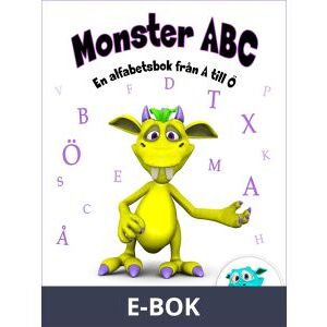 Monster ABC. En alfabetsbok från A till Ö, E-bok