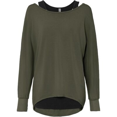 bonprix Lång topp och linne i viskosmix bonprix Lång topp och linne i viskosmix