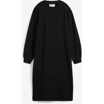 bonprix Sweatshirtklänning med puffärmar bonprix Sweatshirtklänning med puffärmar