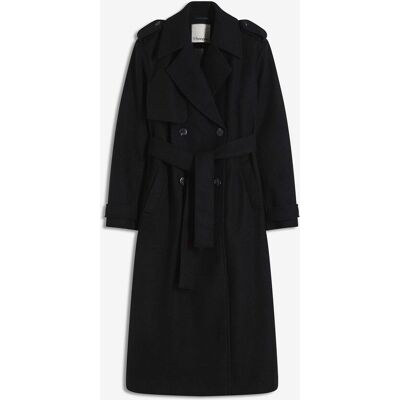 bonprix Trenchcoat med yllelook bonprix Trenchcoat med yllelook