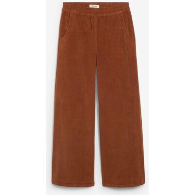 bonprix Manchesterbyxa med bekväm midja, high waist bonprix Manchesterbyxa med bekväm midja, high waist