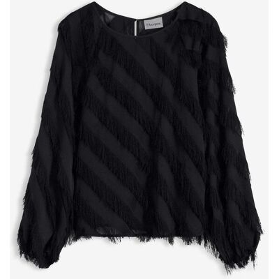 bonprix Dra på-blus med fransar bonprix Dra på-blus med fransar
