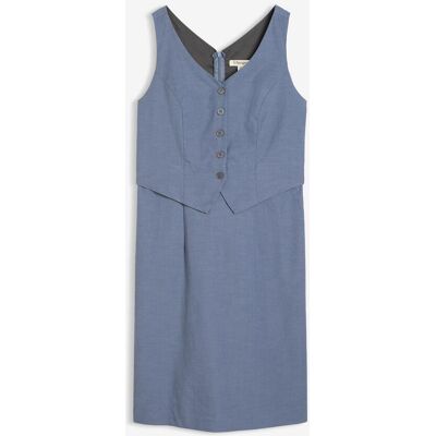 bonprix Fodralklänning i westernstil med lyocell bonprix Fodralklänning i westernstil med lyocell