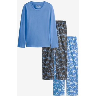 bonprix Pyjamas med 2 underdelar och överdel (set i 3 delar) bonprix Pyjamas med 2 underdelar och överdel (set i 3 delar)