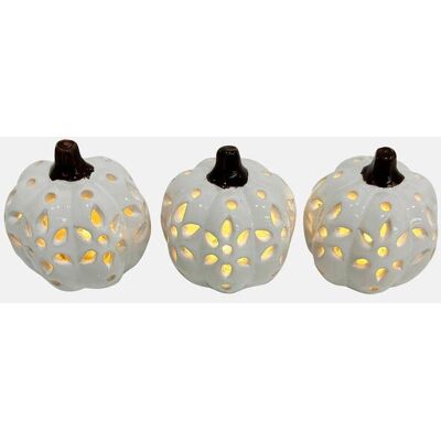 bonprix Prydnadspumpa med stansningar och LED-belysning (3-pack) bonprix Prydnadspumpa med stansningar och LED-belysning (3-pack)