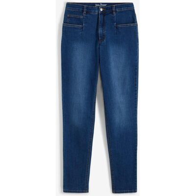 bonprix Stretchiga mom jeans med hög midja bonprix Stretchiga mom jeans med hög midja