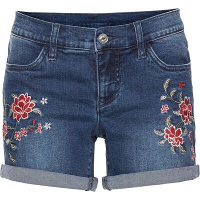 bonprix Jeansshorts med broderi bonprix Jeansshorts med broderi