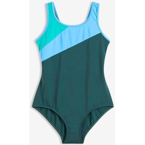 bonprix Sportig baddräkt i snabbtorkande material med kontrastfärgade infällningar bonprix Sportig baddräkt i snabbtorkande material med kontrastfärgade infällningar