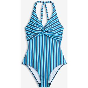 bonprix Baddräkt med halterneck och omlottlook bonprix Baddräkt med halterneck och omlottlook