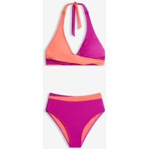 bonprix Bikini med halterneck och omlottstil (2 delar) bonprix Bikini med halterneck och omlottstil (2 delar)