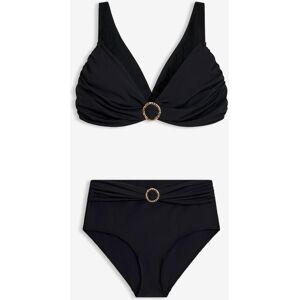 bonprix Bikini med BH-topp och ringdetaljer (2 delar) bonprix Bikini med BH-topp och ringdetaljer (2 delar)