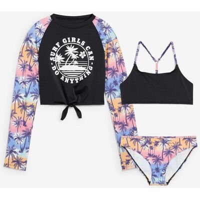 bonprix Bikini och badtopp (set i 3 delar) bonprix Bikini och badtopp (set i 3 delar)