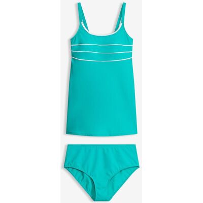 bonprix Lång tankini med dekorsömmar (2 delar) bonprix Lång tankini med dekorsömmar (2 delar)