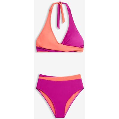 bonprix Bikini med halterneck och omlottstil (2 delar) bonprix Bikini med halterneck och omlottstil (2 delar)