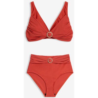 bonprix Bikini med BH-topp och ringdetaljer (2 delar) bonprix Bikini med BH-topp och ringdetaljer (2 delar)