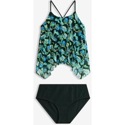 bonprix Tankini med mönstrat nätmaterial (2 delar) bonprix Tankini med mönstrat nätmaterial (2 delar)