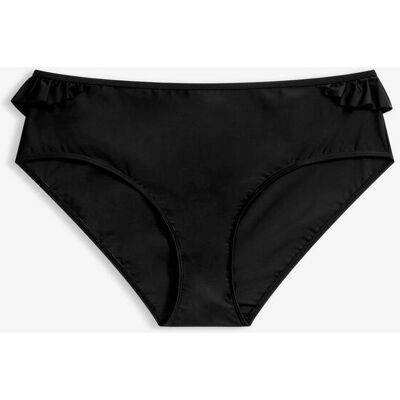 bonprix Bikinibyxa med hög midja och rysch, snabbtorkande bonprix Bikinibyxa med hög midja och rysch, snabbtorkande