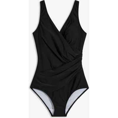 bonprix Baddräkt med omlottlook och medelhög formande effekt bonprix Baddräkt med omlottlook och medelhög formande effekt