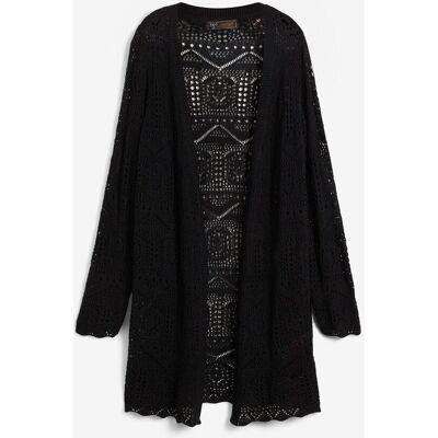 bonprix Lång hålmönstrad cardigan bonprix Lång hålmönstrad cardigan