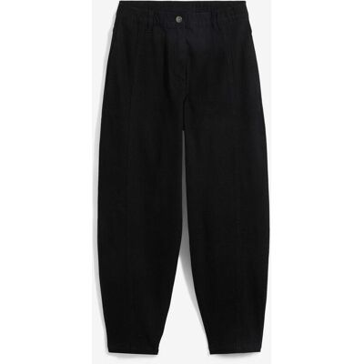 bonprix Barrel-byxa i twill av elastisk bomullsmix bonprix Barrel-byxa i twill av elastisk bomullsmix