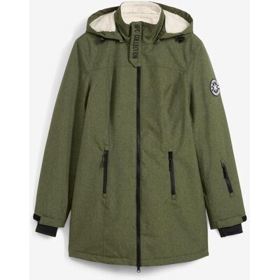 bonprix Lång vattentät funktionsjacka med teddyfleece bonprix Lång vattentät funktionsjacka med teddyfleece