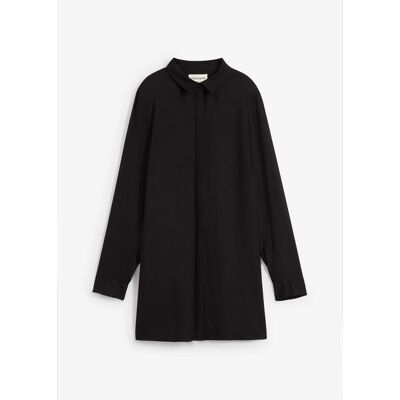 bonprix Lång blus med slits i följsam viskos bonprix Lång blus med slits i följsam viskos