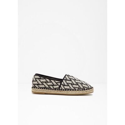bonprix Espadriller med basteffekt bonprix Espadriller med basteffekt