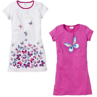 bonprix Nattlinne av ren bomull (2-pack) bonprix Nattlinne av ren bomull (2-pack)