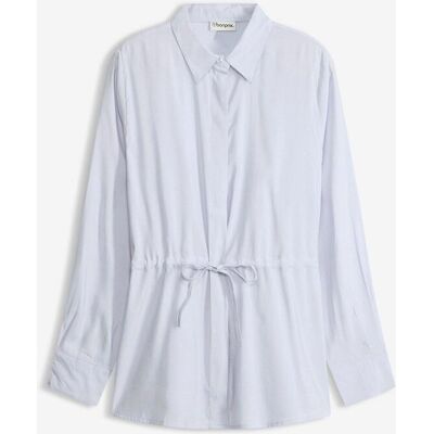 bonprix Poplinblus med lagda veck bonprix Poplinblus med lagda veck