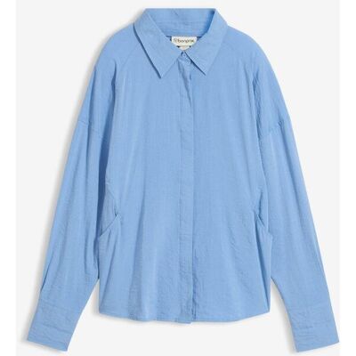 bonprix Skjortblus i viskosmix med fickor bonprix Skjortblus i viskosmix med fickor