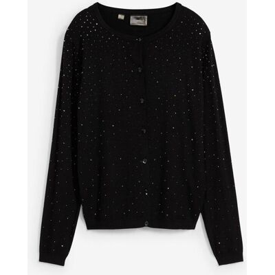 bonprix Cardigan med glitterstenar bonprix Cardigan med glitterstenar
