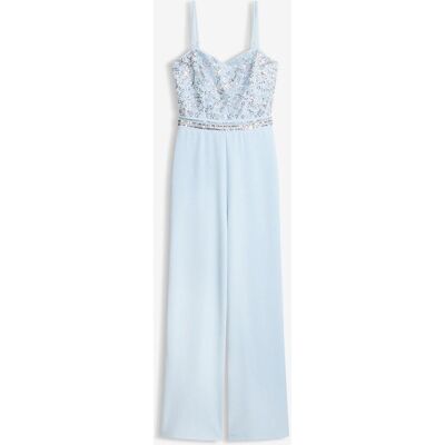 bonprix Jumpsuit i kräpp med struktur och med pärlbroderi bonprix Jumpsuit i kräpp med struktur och med pärlbroderi