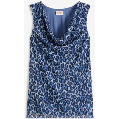 bonprix Linne med draperad ringning bonprix Linne med draperad ringning