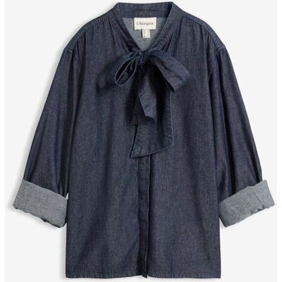 bonprix Jeansblus i ren bomull bonprix Jeansblus i ren bomull
