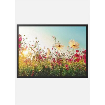 bonprix Dörrmatta med blomsteräng bonprix Dörrmatta med blomsteräng