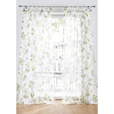 bonprix Gardin med blommönster (1-pack) bonprix Gardin med blommönster (1-pack)