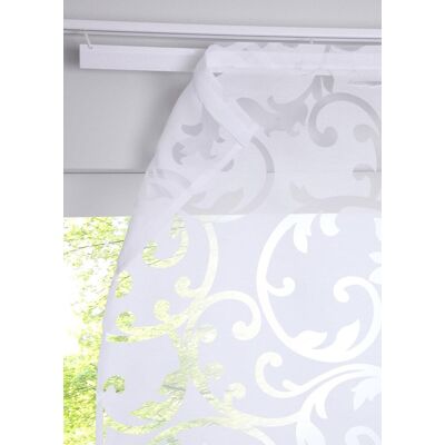 bonprix Burnout-panelgardin med rankor (1-pack) bonprix Burnout-panelgardin med rankor (1-pack)