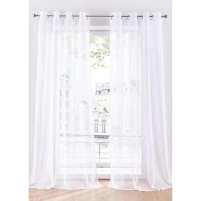 bonprix Gardin med lätt struktur, även extralång (1-pack) bonprix Gardin med lätt struktur, även extralång (1-pack)