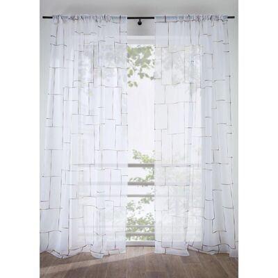 bonprix Mönstrad gardin (1-pack) bonprix Mönstrad gardin (1-pack)