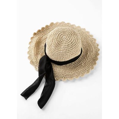 bonprix Solhatt med halmlook bonprix Solhatt med halmlook